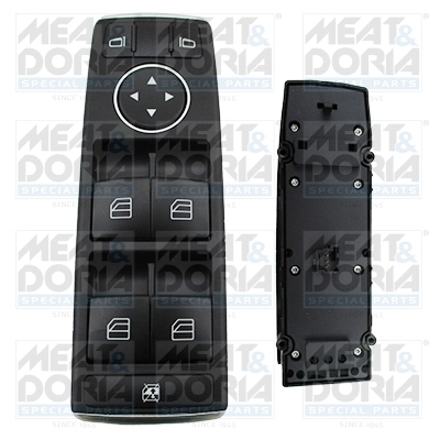 Switch, window regulator